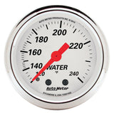 5 PC. GAUGE KIT, 3-1/8" & 2-1/16", MECH. SPEEDO., WTMP & OILP, ARCTIC WHT