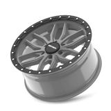 MAYHEM VECTOR 8310 MATTE GUNMETAL BLACK LIP 17X9 6-135 18MM 87.1MM 8310-7936MGT