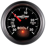 2-1/16" BOOST/VACUUM, 30 IN HG/30 PSI, SPORT-COMP II — Driver