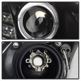 Spyder Projector Headlights - LED Halo - DRL - Black (5011060) - image 4