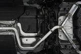3in. Cat-Back.Dual Split Rear Exit.Active.T304 with CF Tips