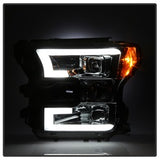 Spyder Projector Headlights - Light Bar DRL LED - Smoke - image 7