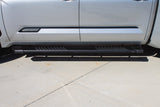 Raptor Series 6" OEM Style Running Boards Black Textured Aluminum - 1704-0142BT