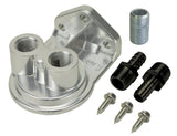 Derale Single Ports Up 3/8" NPT Remote Filter Mount Kit with 3/4"-16 - image 2