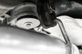 3in. Cat-Back. Dual Rear Exit. Race Version. T304. Quad CF Tips (S71163CF)