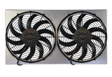 Derale Powerpack - High Output Dual 12" Electric RAD Fan/Aluminum Shroud Kit (16850) — view 3