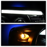 Spyder Projector Headlights - Light Bar DRL - Black (5081711) - image 7