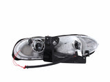 ANZO USA - Crystal Headlight Set w/Halo - 121024