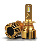 H7 16000-Lumen LED Offroad Headlight Conversion CANBUS Kit: NOVA-LUMEN Series Ultimate Off-Road Lighting Solution for En
