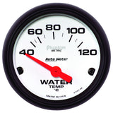 GAUGE, WATER TEMP, 2 1/16", 40-120?C, ELECTRIC, PHANTOM