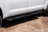 Raptor Series 6" OEM Style Running Boards Black Textured Aluminum - 1704-0143BT