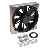 Derale High Output Single 12" Electric RAD Fan/Aluminum Shroud Kit (16815) — view 5