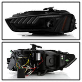 Spyder Projector Headlights - Switch Back Sequential LED (5088338) - image 3
