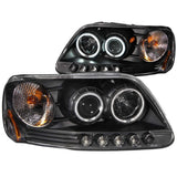 ANZO USA - Projector Headlight Set w/Halo - 111097