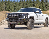 Ironman 4x4 - Apex Triple Hoop Front Bumper - 40W Flood Amber Lights - 20W Flood Clear Lights for Toyota Tundra (2022+) - BBP098AK-BFABF - image 3