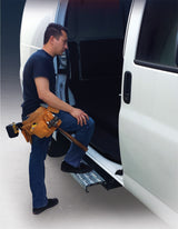 WTS; 24" Retractable Step (Ford Transit Van,Side Door); XP3 Blk /Glvznd