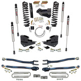 Skyjacker 4 in. Suspension Lift Kit With ADX M2.0 Aluminum Monotube Shocks. (F17451K3XM) — view 12