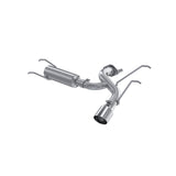 MBRP 2.5in Axle-Back, Single Rear, AL, Race.
