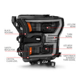 ANZO USA - LED Projector Headlight - 111547