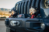 LP4 Pro Bumper Kit - '20-26 Gladiator / '18-26 Wrangler JL; w/ OE Steel Bumper (Driving/Combo; Clear; Toggle W