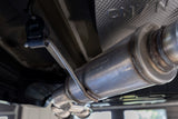 MBRP 3in Axle-Back, Single Rear Exit, T304 and CF.