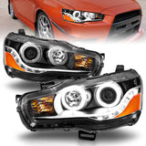 ANZO USA - Projector Headlight Set w/Halo - 121428