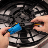 Derale Powerpack - Brushless Single 17" RAD Fan/Alum Shroud Kit w/ PWM Controller (67923215) — view 4