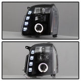 Spyder Projector Headlights - LED Halo - Black (5029331) - image 9