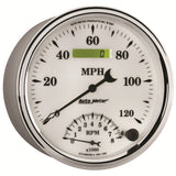 Autometer 5IN Tach/speedo Combo LED OLD TYME White II (ATM1290) — view 4