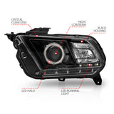 ANZO USA - Projector Headlight Set w/Halo - 121323