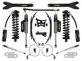 ICON 2023-2026 Ford F-250/F-350 Super Duty 4WD, 4-5.5" Lift, Stage 4 Coilover Conversion System w/ Radius Arms & Expansion Packs (K63214RL) — view 6