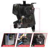 ANZO USA - LED Crystal Headlights - 111478