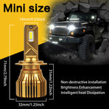9007 16000-Lumen LED Offroad Headlight Conversion CANBUS Kit: NOVA-LUMEN Series Ultimate Off-Road Lighting Solution for 