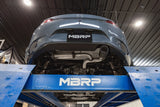 MBRP 2.5in Axle-Back, Single Rear, T304, CF, Race.