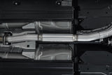 3in. Cat-Back. Dual Split Rear Exit. Race Version. T304. CF Tips