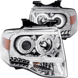 ANZO USA - Projector Headlight Set w/Halo - 111114