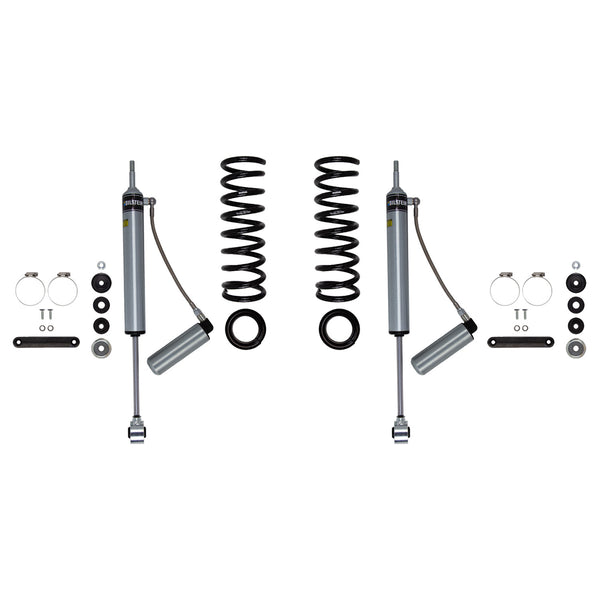 Bilstein Leveling Suspension Kit B8 5162 Front (BIL46-268662) — Dampers: Zinc Plated/Springs: Black — 2014-2026 Ram 2500