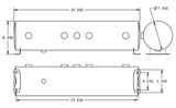 BigRed Analog 4 way air suspension control system with 5 gallon tank.