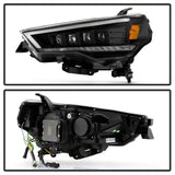 Spyder High-Power LED Module (High Beam And Low Beam) Equipped Headlights - Black (5088697) — view 3