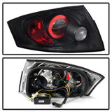 Spyder Euro Style Tail Lights - Black (5000408) - image 2