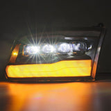 AlphaRex LED Projector Headlights Plank Style Design Gloss Black - 880590 - image 5