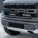 OnX6+ 10 Inch Dual Behind Grille Kit - '21-26 F-150 Raptor, '24-26 Raptor 37/R (Driving/Combo; Clear)