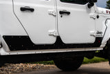 Kentrol/Fishbone Offroad 2020+ Gladiator Scale Armor Gloss Black Powder Coat 3/16" Steel