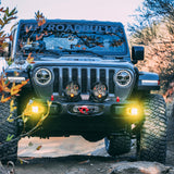 Squadron-R SAE Fog Pocket Kit - '20-26 Gladiator / '18-26 Wrangler JL; w/ OE Rubicon Bumper (SAE Fog; Baja Amb