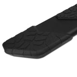 Raptor Series Tread Step Running Boards BLK Textured Aluminum Part# 1904-0368BT