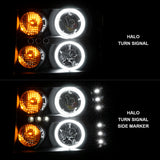 ANZO USA - Projector Headlight Set w/Halo - 111125