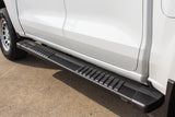 Raptor Series 6" OEM Style Running Boards Black Textured Aluminum - 1701-0342BT