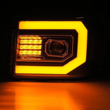 AlphaRex Projector Headlights Plank Style Design Matte Black - 880606 - image 4