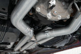 3in. Cat-Back. Dual Rear Exit. Quad Tips. Race Version. BLK (S7207BLK)