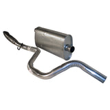 Crown Automotive Muffler & Tailpipe — Unpainted (52101196) - image 2